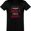 T shirt homme�cet homme est amoureux d’une fille geniale