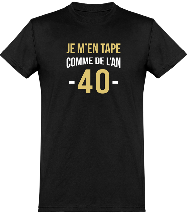 T shirt homme�comme de l’an 40