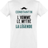 T shirt homme�constantin l’homme le mythe la legende