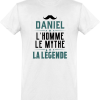 T shirt homme�daniel l’homme le mythe la legende