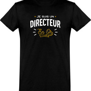 T shirt homme�directeur en or T shirt homme�directeur en or