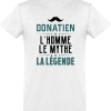 T shirt homme�donatien l’homme le mythe la legende