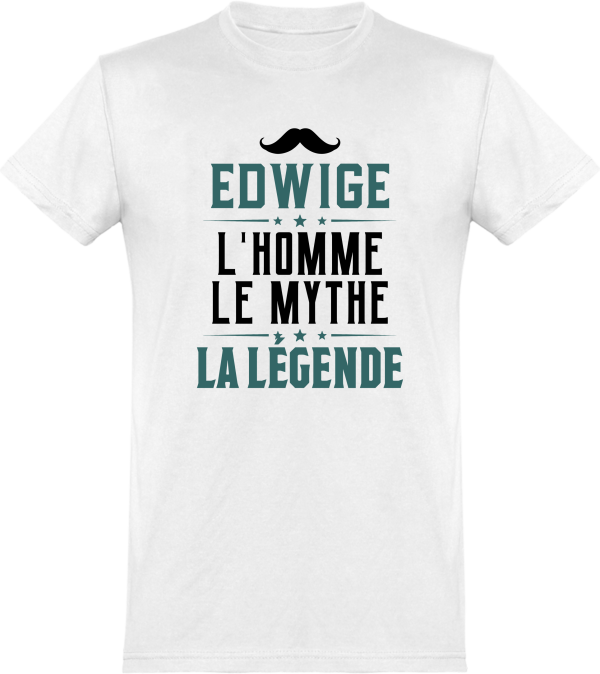 T shirt homme�edwige l’homme le mythe la legende