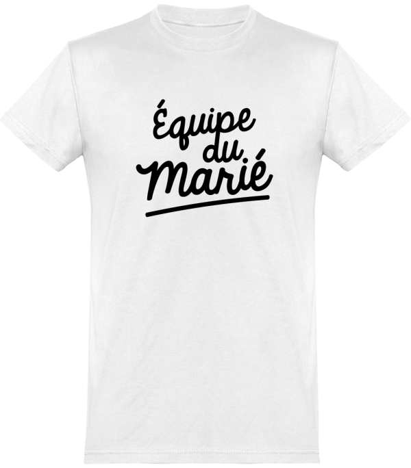 T shirt homme�equipe du marie