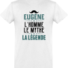 T shirt homme�eugene l’homme le mythe la legende