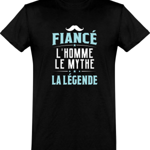T shirt homme�fiance la legende