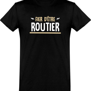T shirt homme�fier d’etre routier T shirt homme�fier d’etre routier