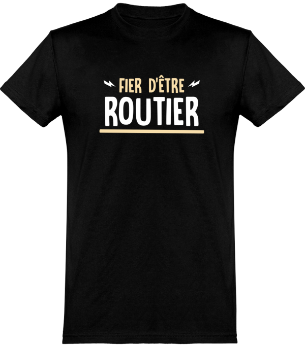 T shirt homme�fier d’etre routier