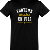 T shirt homme�footeux de pere en fils