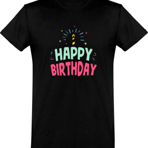 T shirt homme�happy birthday T shirt homme�happy birthday