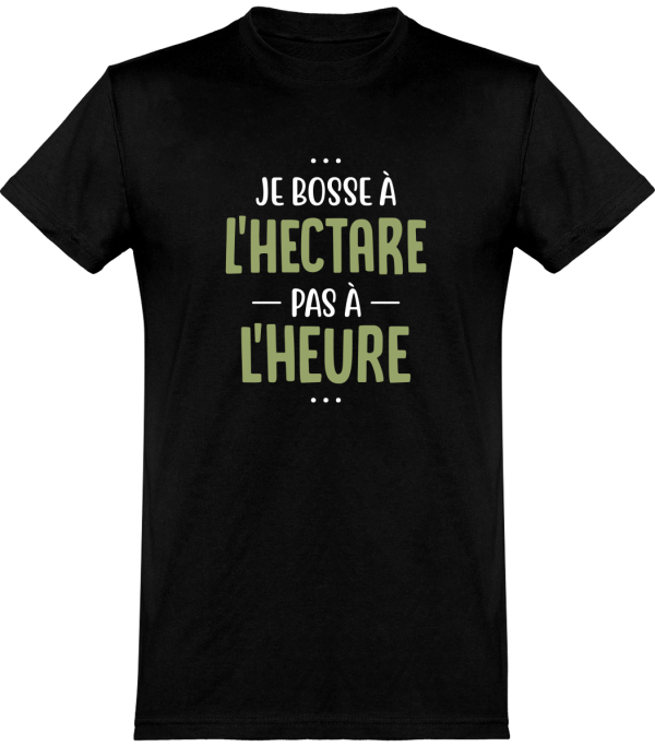 T shirt homme�je bosse a l’hectare