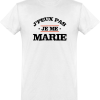 T shirt homme�je me marie