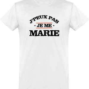 T shirt homme�je me marie
