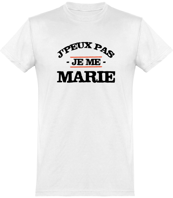 T shirt homme�je me marie