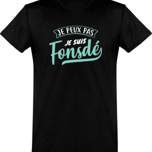 T shirt homme�je suis fonsde T shirt homme�je suis fonsde