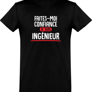 T shirt homme�je suis ingenieur T shirt homme�je suis ingenieur