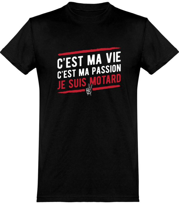 T shirt homme�je suis motard