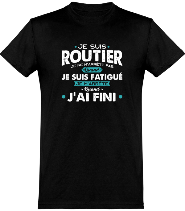 T shirt homme�je suis routier