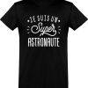 T shirt homme�je suis un super astronaute