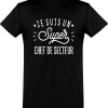 T shirt homme�je suis un super chef de secteur