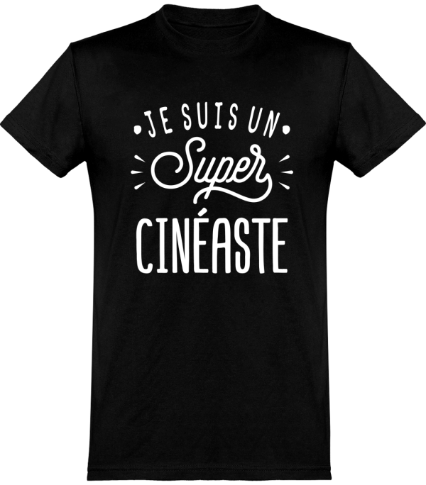 T shirt homme�je suis un super cineaste