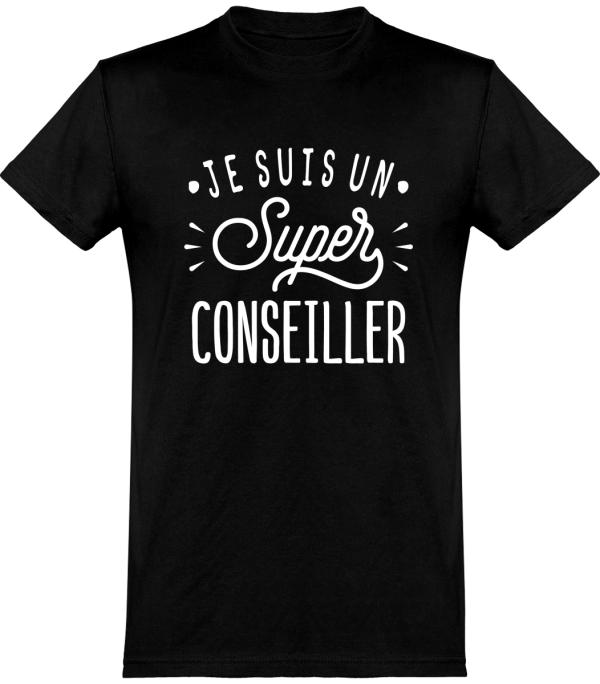 T shirt homme�je suis un super conseiller