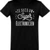 T shirt homme�je suis un super electronicien