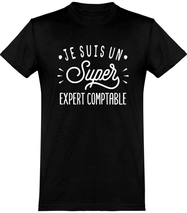 T shirt homme�je suis un super expert comptable