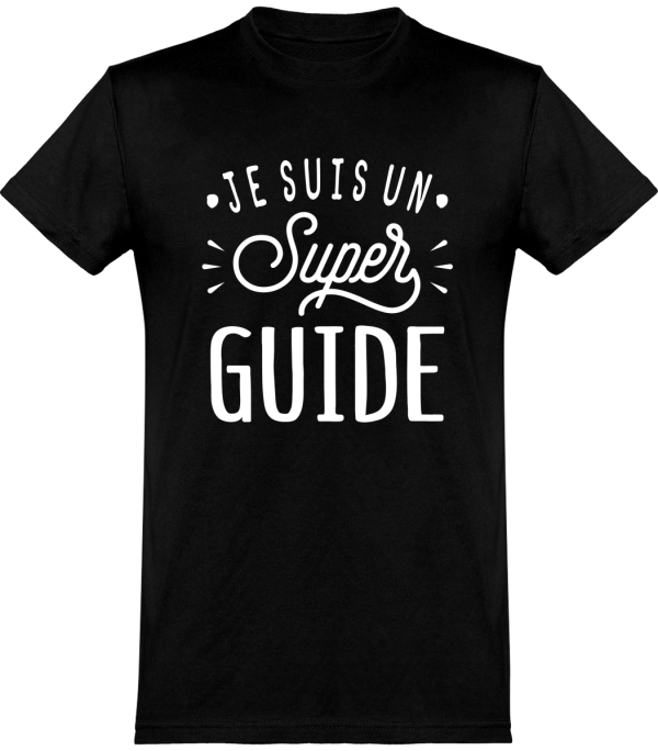 T shirt homme�je suis un super guide