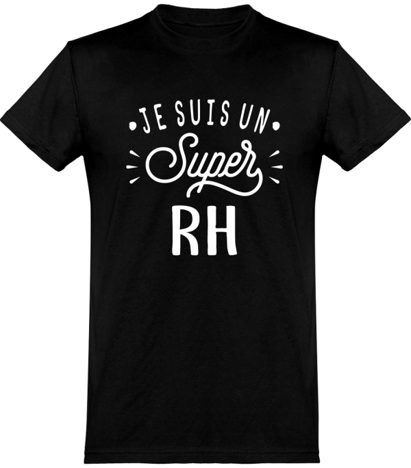 T shirt homme�je suis un super rh