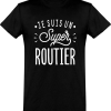T shirt homme�je suis un super routier