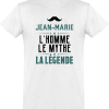 T shirt homme�jean-marie l’homme le mythe la legende