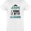 T shirt homme�jerome l’homme le mythe la legende