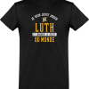 T shirt homme�jouer du luth et ignorer le monde