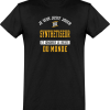 T shirt homme�jouer du synthetiseur et ignorer le monde