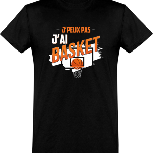 T shirt homme�j’peux pas j’ai basket T shirt homme�j’peux pas j’ai basket