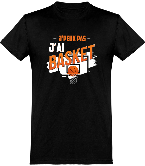 T shirt homme�j’peux pas j’ai basket