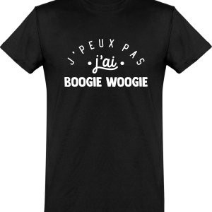T shirt homme�j’peux pas j’ai boogie woogie T shirt homme�j’peux pas j’ai boogie woogie