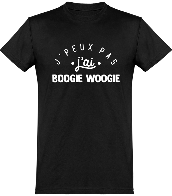 T shirt homme�j’peux pas j’ai boogie woogie