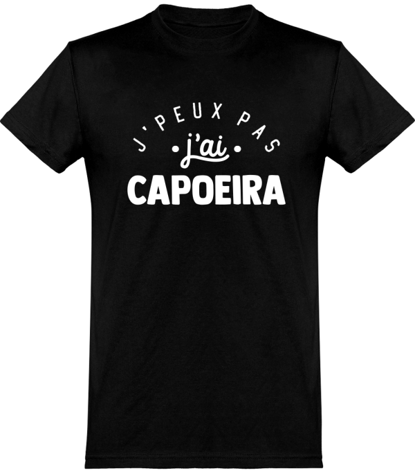 T shirt homme�j’peux pas j’ai capoeira