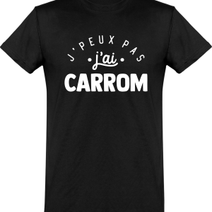 T shirt homme�j’peux pas j’ai carrom T shirt homme�j’peux pas j’ai carrom