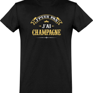 T shirt homme�j’peux pas j’ai champagne T shirt homme�j’peux pas j’ai champagne