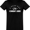 T shirt homme�j&rsquo;peux pas j&rsquo;ai combat libre