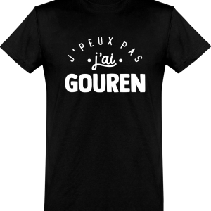 T shirt homme�j’peux pas j’ai gouren T shirt homme�j’peux pas j’ai gouren