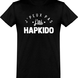 T shirt homme�j’peux pas j’ai hapkido T shirt homme�j’peux pas j’ai hapkido