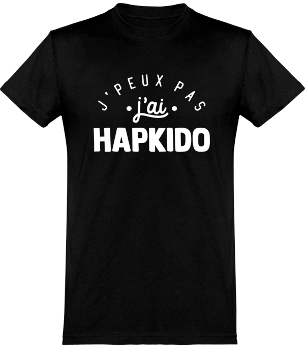 T shirt homme�j’peux pas j’ai hapkido