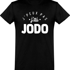 T shirt homme�j’peux pas j’ai jodo T shirt homme�j’peux pas j’ai jodo