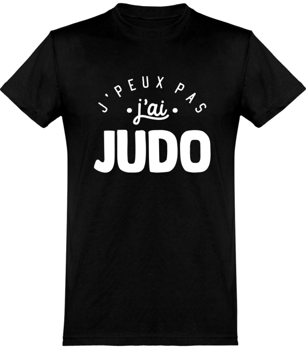 T shirt homme�j’peux pas j’ai judo