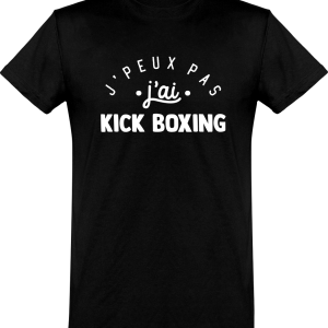 T shirt homme�j’peux pas j’ai kick boxing T shirt homme�j’peux pas j’ai kick boxing