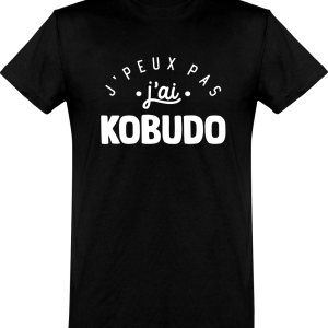 T shirt homme�j’peux pas j’ai kobudo
